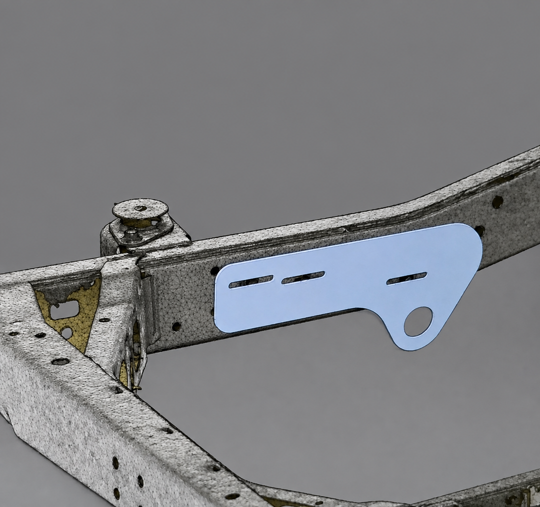 BPF 80 Series Land Cruiser RockJock AntiRock Frame Mounting Plates