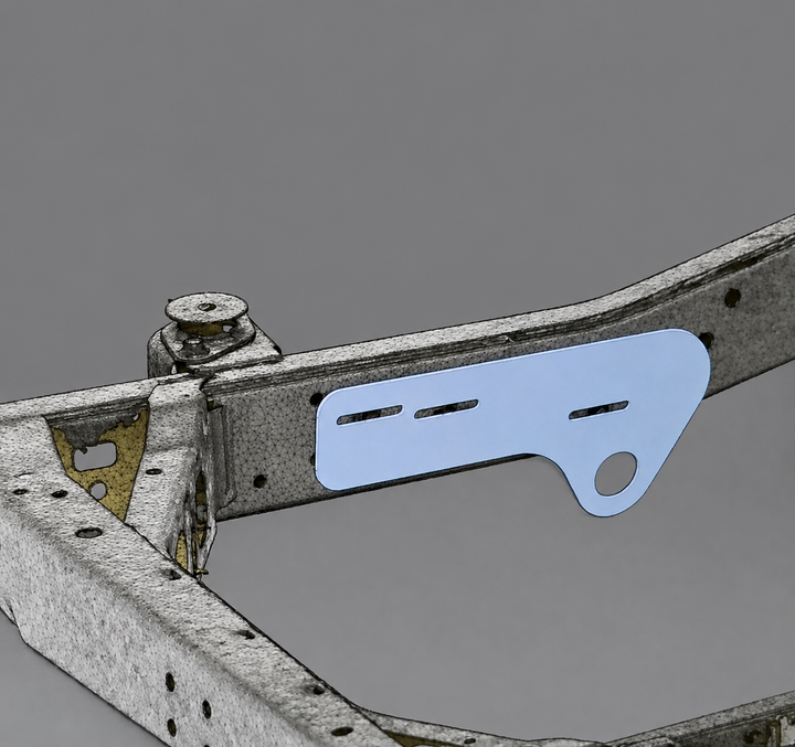 BPF 80 Series Land Cruiser RockJock AntiRock Frame Mounting Plates