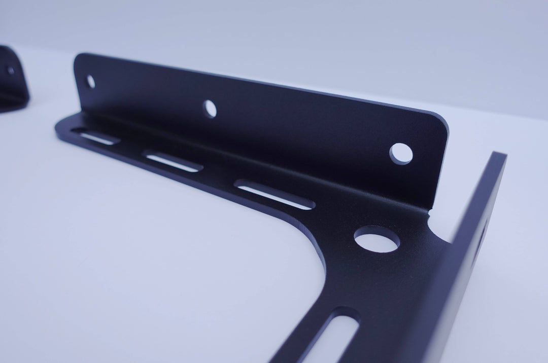 BPF 2005-2023 Toyota Tacoma Bed Stiffeners made from durable CNC fabricated steel with powder coated finish, designed for OEM fitment and enhanced bed strength.